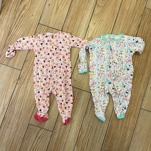 Set of 2 magnetic sleepers 0-3 months